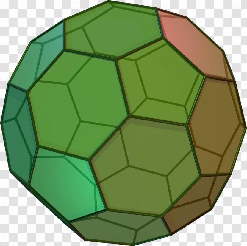 Truncated Icosahedron Regular Truncation Archimedean Solid - Hexagon Ab Transparent PNG
