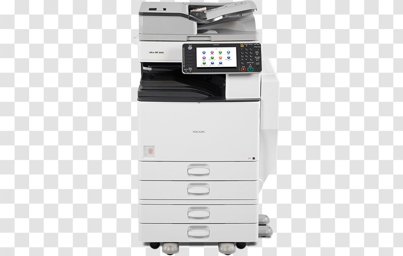 Ricoh Latin America Photocopier Multi-function Printer - Innovations Corporation Transparent PNG