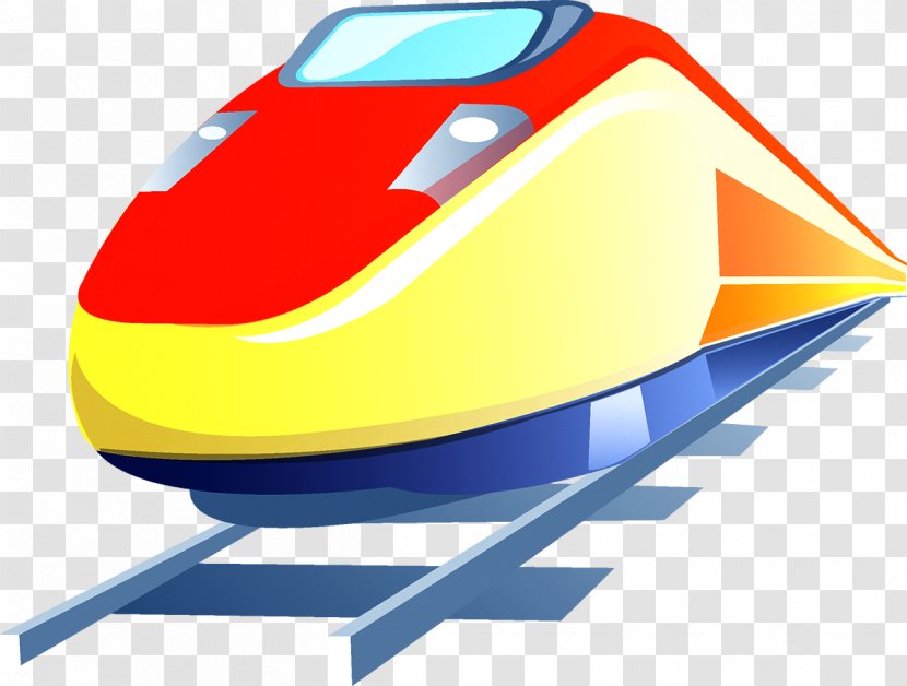 Rail Transport Adobe Illustrator - Vehicle - Train Transparent PNG