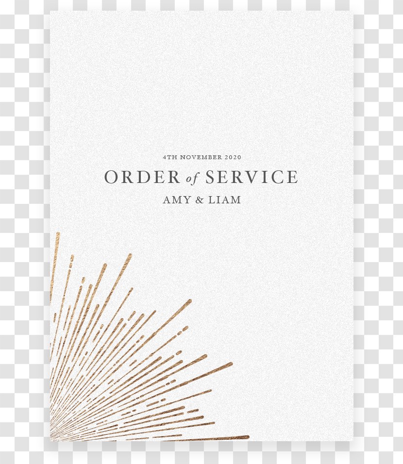Wedding Invitation Paper RSVP Ceremony - Brand - Collection Order Transparent PNG