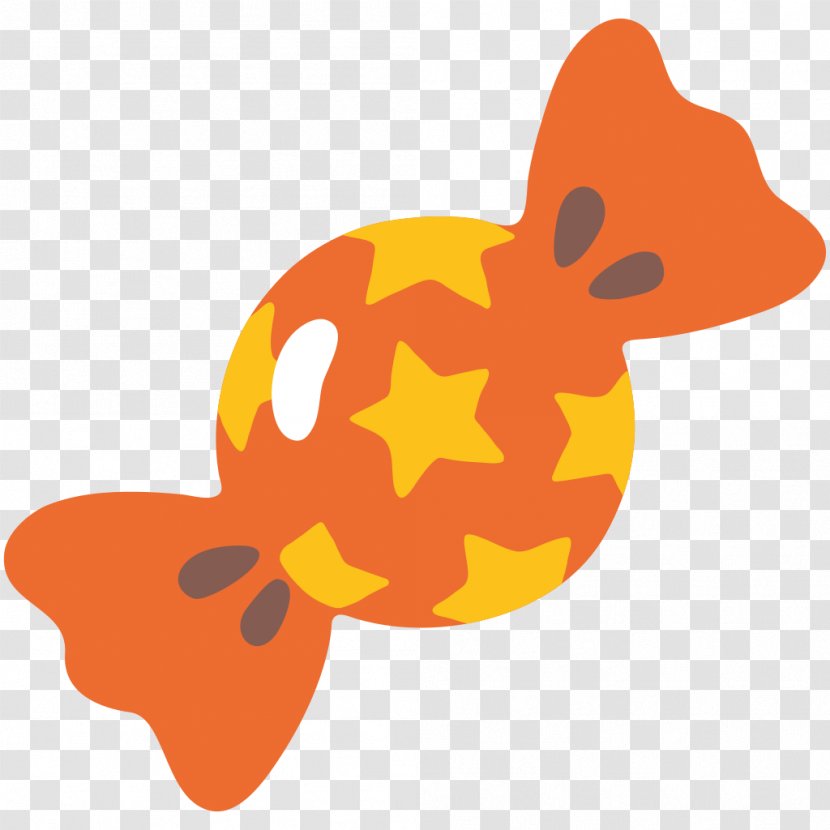 Candy Emoji - Orange - Gem & Saga Bonbon EmoticonCandy Transparent PNG