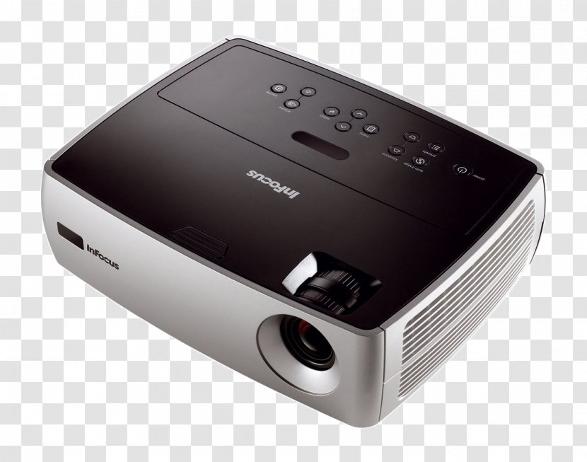 Multimedia Projectors InFocus Digital Light Processing Next Unit Of Computing - Electronics - Projector Transparent PNG