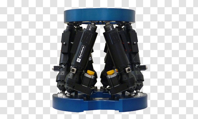 Parallel Manipulator Robot System Six Degrees Of Freedom Symmetry - Information Transparent PNG