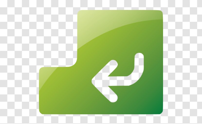 Computer Keyboard Enter Key Clip Art - Rectangle - Green Transparent PNG