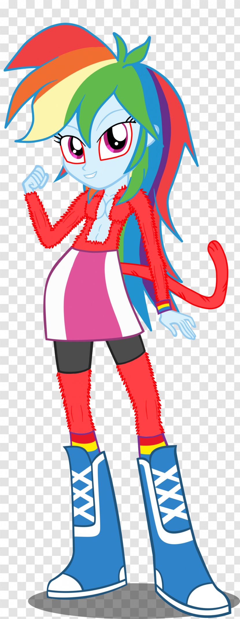 Rainbow Dash My Little Pony: Equestria Girls Pinkie Pie - Evil Transparent PNG