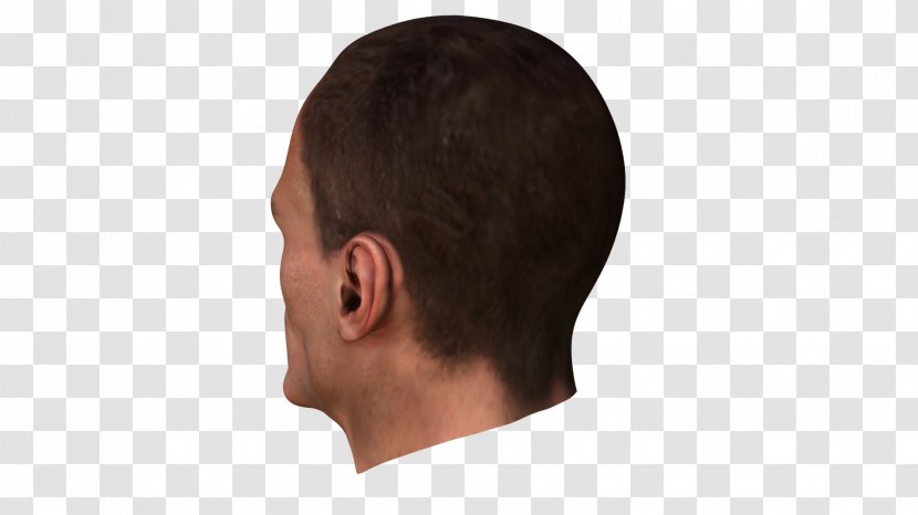 Chin Microphone Face Forehead Jaw - Ear - MAN HAİR Transparent PNG