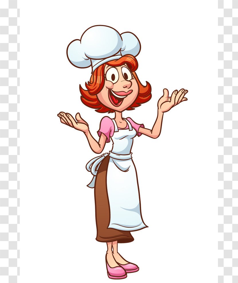 Mother Chef Cartoon Clip Art - Heart - Female Transparent PNG