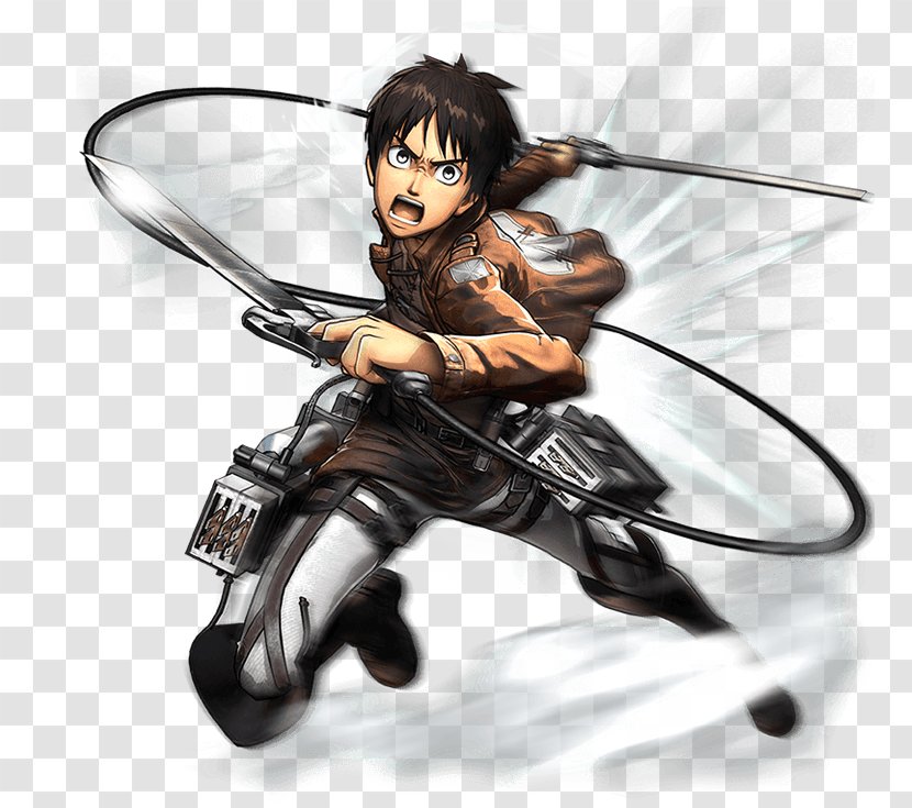 A.O.T.: Wings Of Freedom Eren Yeager Attack On Titan PlayStation 4 - Watercolor - Flower Transparent PNG