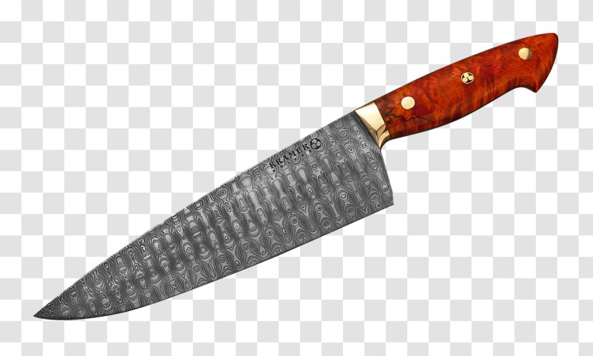 Bowie Knife Damascus Chef's Zwilling J.A. Henckels - Kitchen Transparent PNG