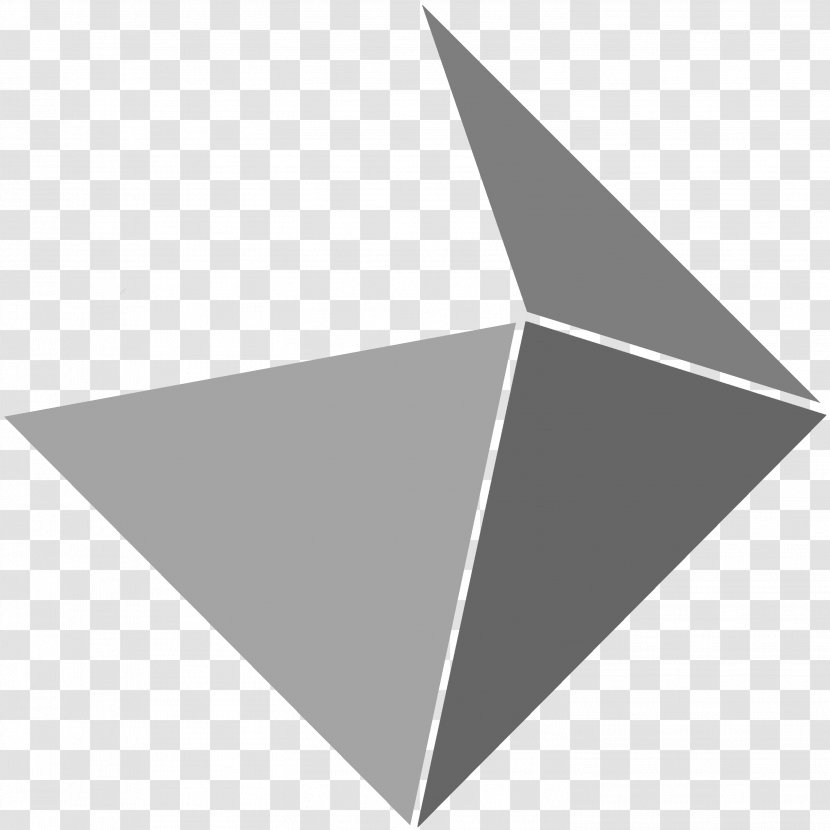 Origami Paper Triangle - Art - Cat Boy Transparent PNG