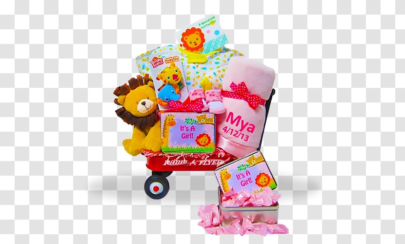 Food Gift Baskets Baby Shower Infant Diaper - Silhouette - New Arrival Flyer Transparent PNG