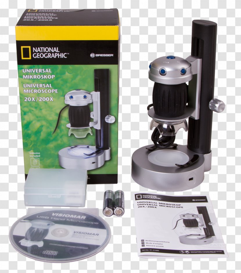 Digital Microscope USB Bresser Transparent PNG