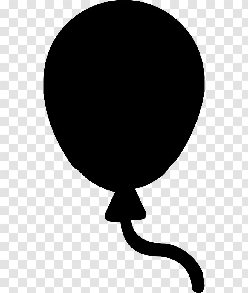 Download Black And White Breakfast - Easy Lamb Silhouette Balloon Transparent PNG