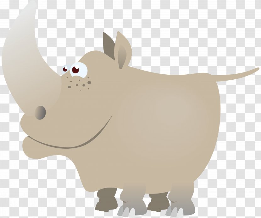 Rhinoceros Clip Art - Rhino Transparent PNG