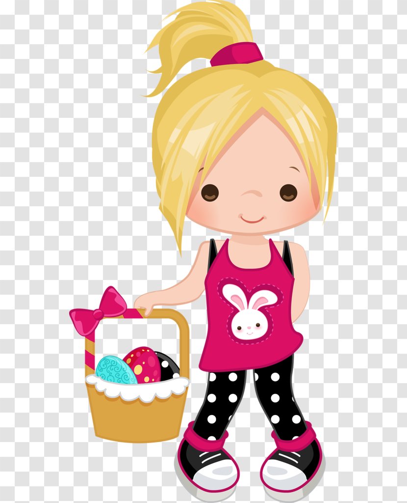 Doll Drawing Child Clip Art - Silhouette - Happy Easter Flyer Transparent PNG