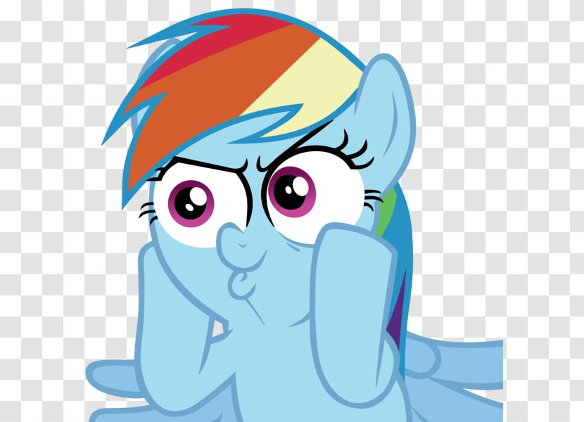 Rainbow Dash Pinkie Pie Rarity Pony Applejack - Heart - Eye Transparent PNG