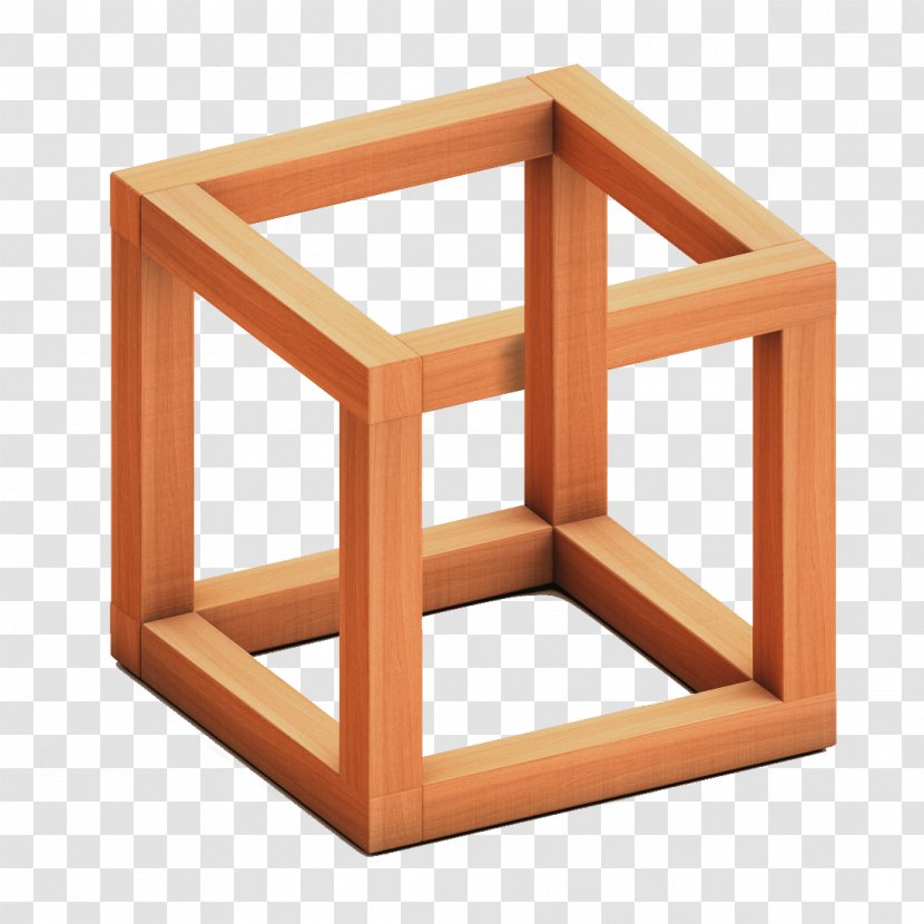 Stock Photography Impossible Object Cube Royalty-free - Cartoon Transparent PNG