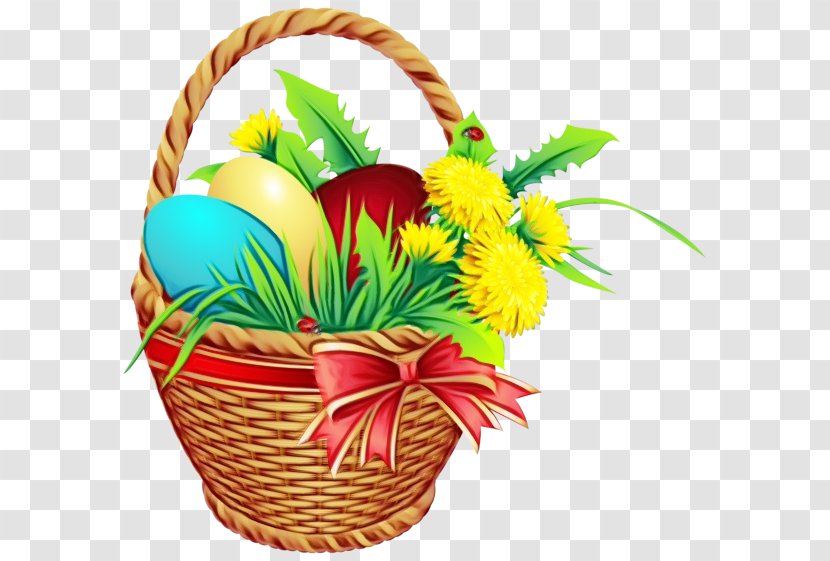 Easter Egg Background - Cut Flowers - Home Accessories Transparent PNG