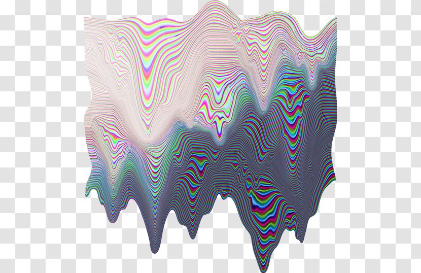 Glitch Desktop Wallpaper - Symmetry - Melted Transparent PNG