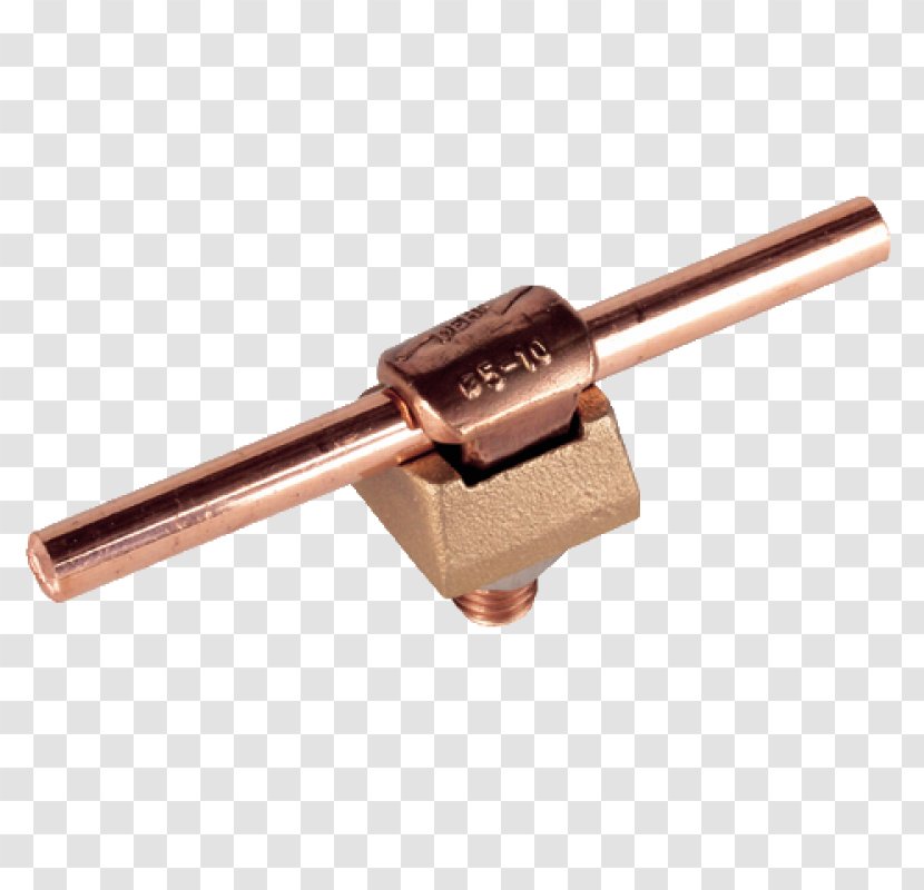 Dehn Und Söhne Copper Screw Verbinder Lightning Rod - Material Transparent PNG