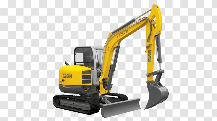 Compact Excavator Heavy Machinery Wacker Neuson Loader - Architectural Engineering Transparent PNG