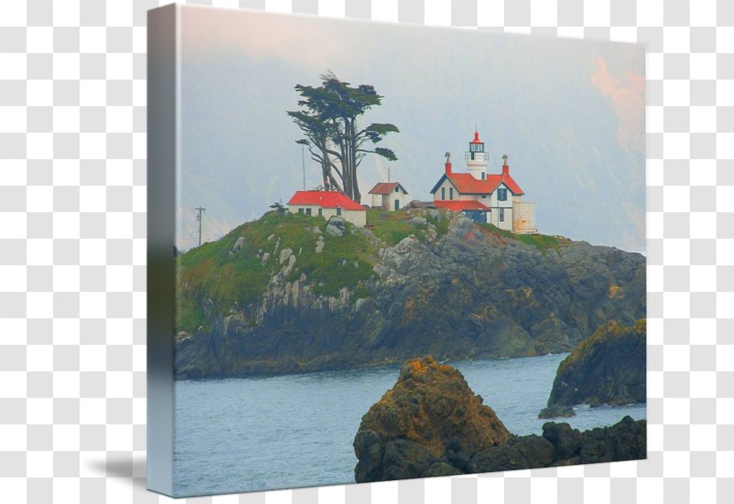 Battery Point Light Lighthouse Painting Tourism Sky Plc - Sea Transparent PNG