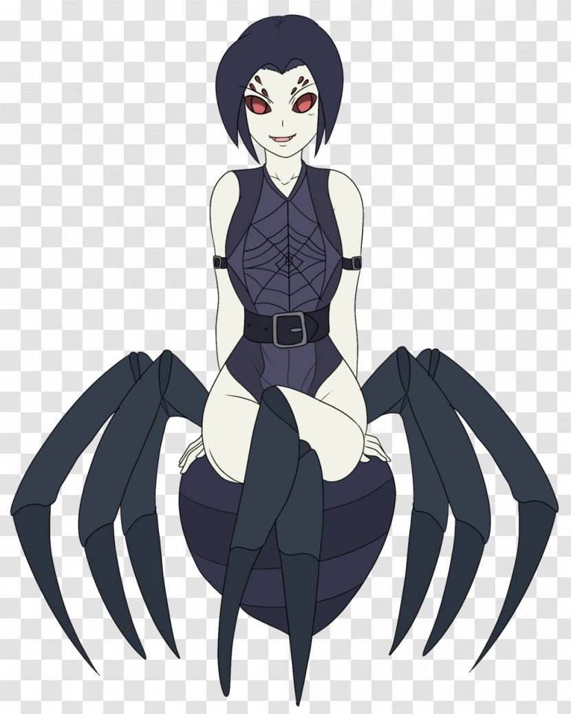 Drider Arachne Drawing Legendary Creature Vampire - Heart - Cartoon Transparent PNG