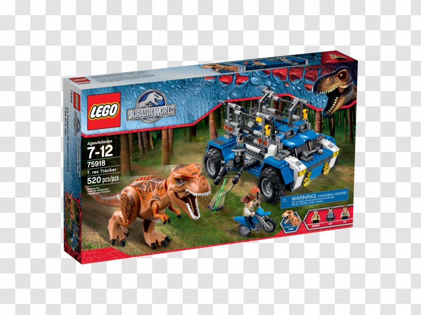 Lego Jurassic World Tyrannosaurus Amazon.com LEGO 75918 T. Rex Tracker - Toy Transparent PNG