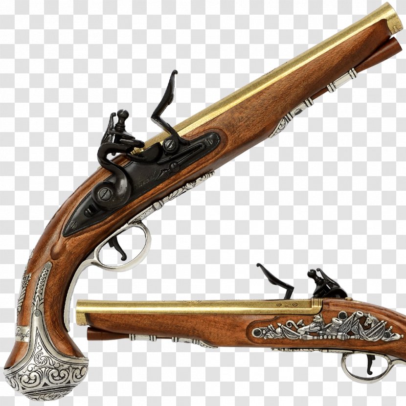 Trigger Flintlock Pistol Firearm Gun - Frame - National Treasure Transparent PNG