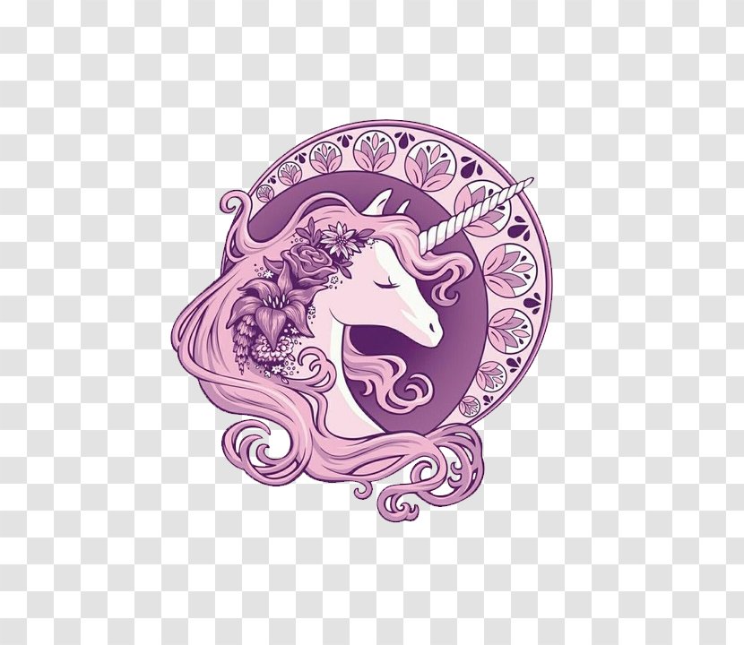 Desktop Wallpaper Unicorn - Purple Transparent PNG