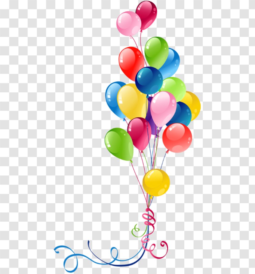 Balloon Clip Art Flower Bouquet Birthday Party - Toy - Congratulation Bouquets Transparent PNG