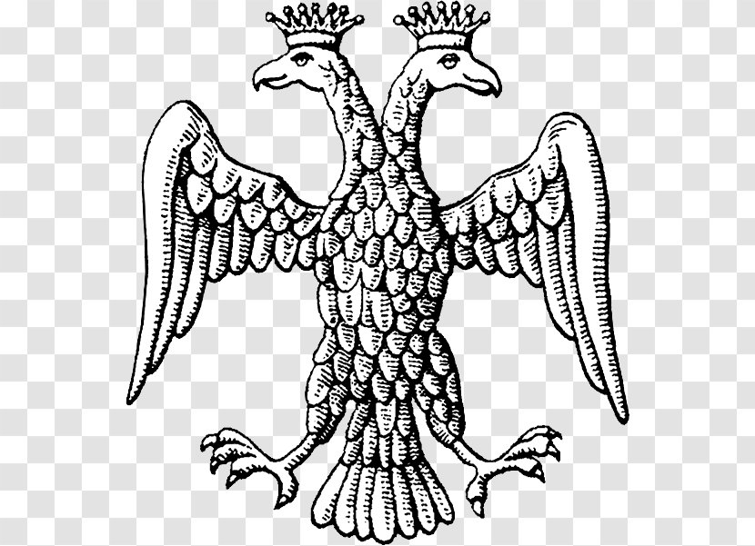 Byzantine Empire Grand Duchy Of Moscow Double-headed Eagle Coat Arms Russia - Palaiologos Transparent PNG