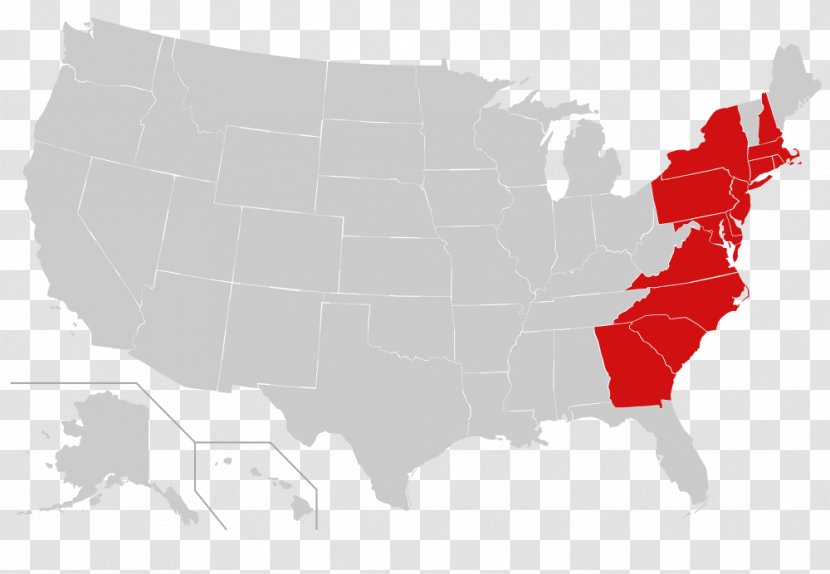 United States Cousin Marriage Same-sex - Picture Of The Thirteen Colonies Transparent PNG
