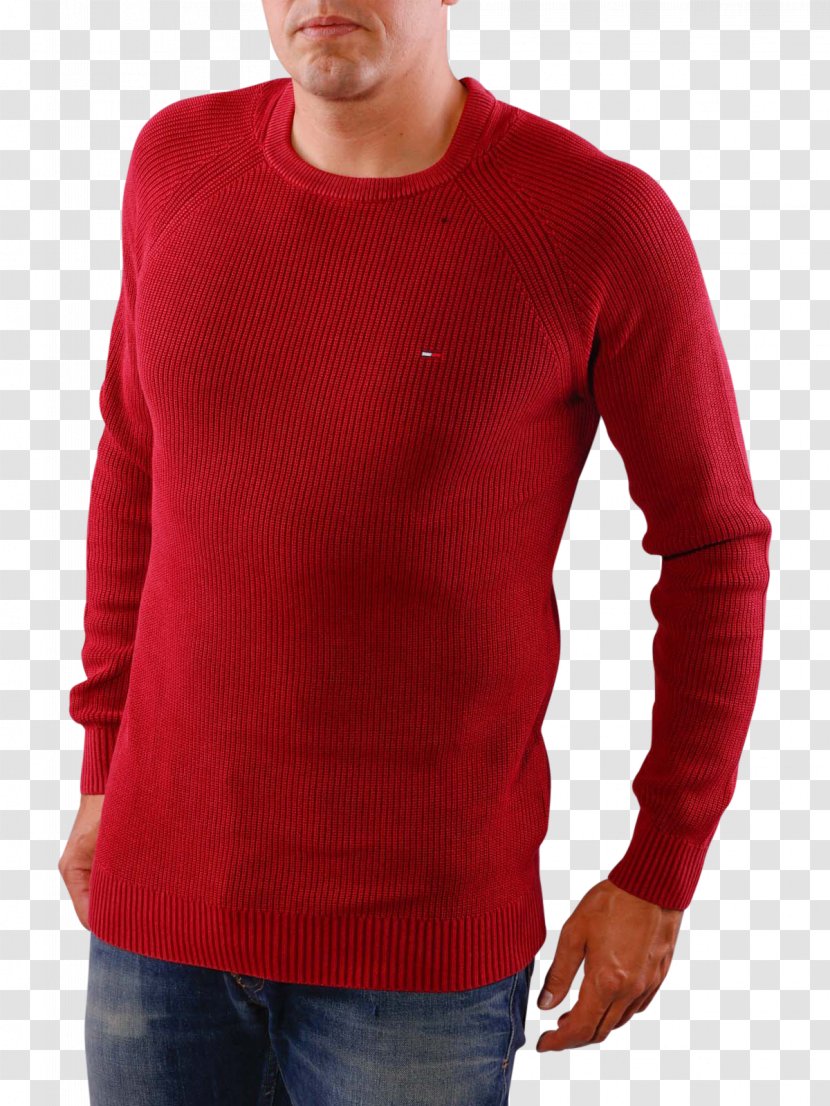 Sleeve Jeans Sweater Shirt Jumper - Wool Transparent PNG