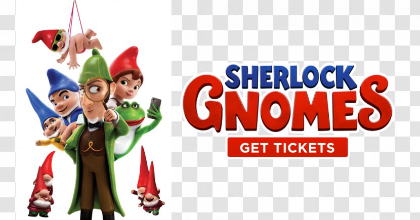 Gnomeo & Juliet YouTube Film Animation - Emily Blunt - Sherlock Gnomes Transparent PNG
