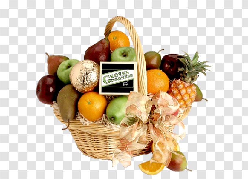 Food Gift Baskets Flower Delivery - Hamper - Fruits Basket Transparent PNG