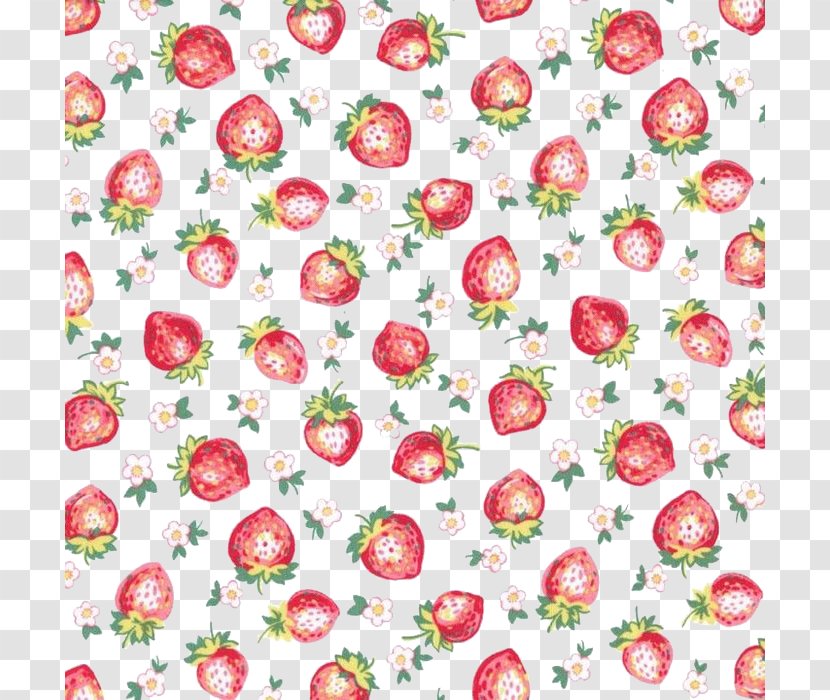 Textile Strawberry Amorodo Aedmaasikas - Red - Decoration Picture Material Transparent PNG