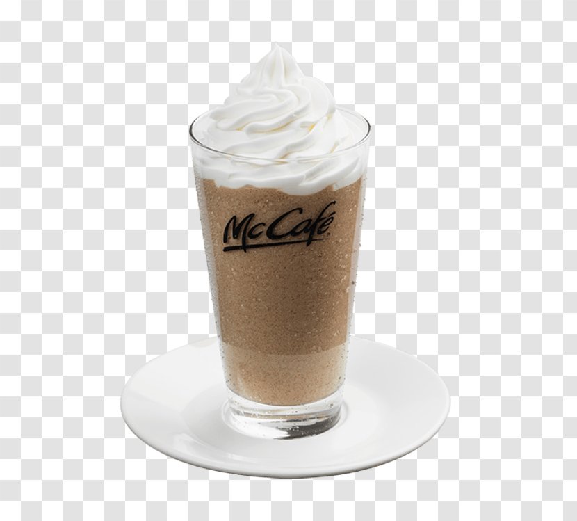 Caffè Mocha Frappé Coffee Affogato Milkshake Latte Macchiato - Mocaccino - Ice Cream Transparent PNG