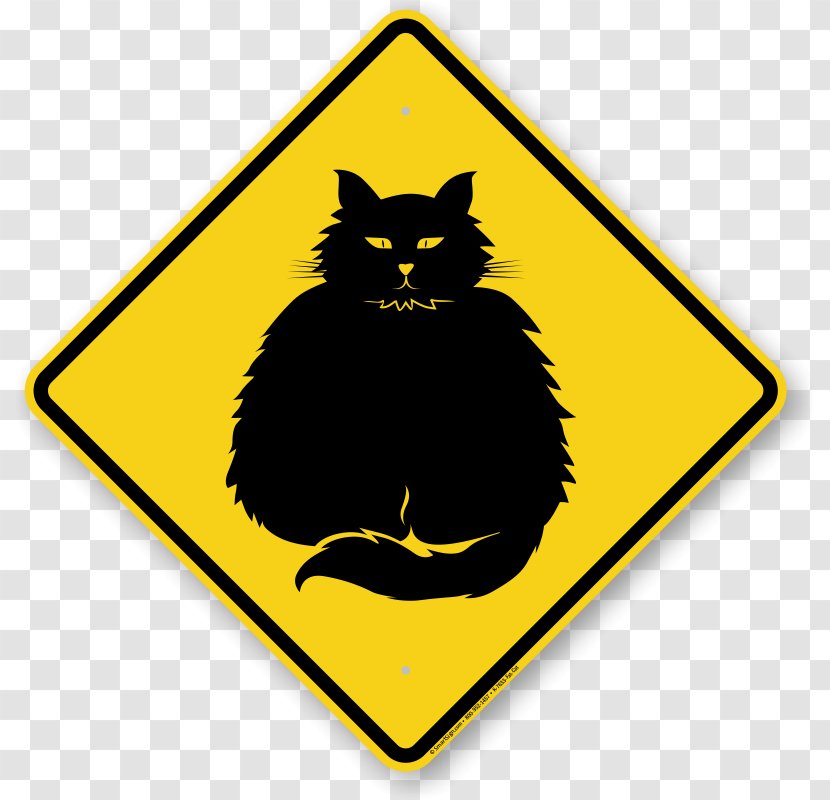 Traffic Sign Road Warning - Dog Picture Material Transparent PNG