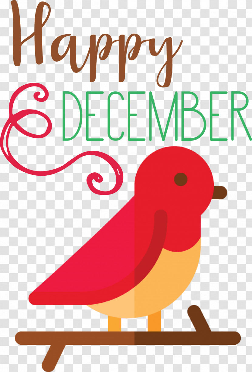 Happy December Winter Transparent PNG