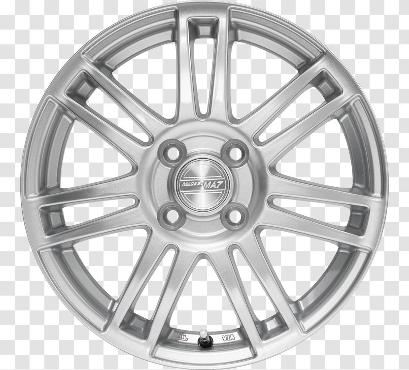 Alloy Wheel Car Rim Autofelge - Hubcap Transparent PNG