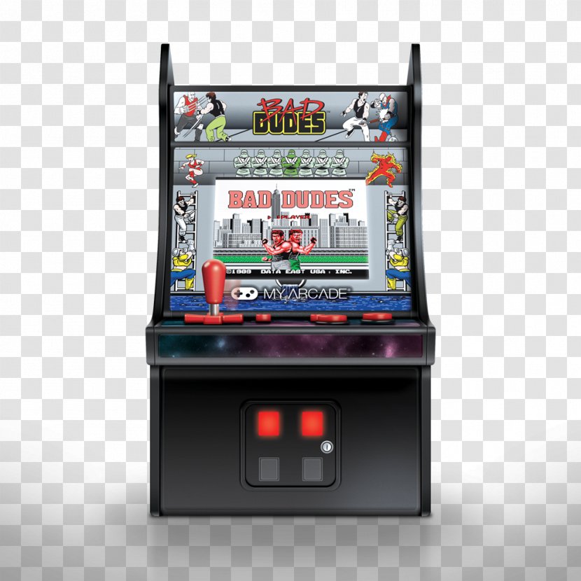 Arcade Cabinet Heavy Barrel Data East Classics Karate Champ Bad Dudes Vs. DragonNinja - Video Games - Gamestation Transparent PNG