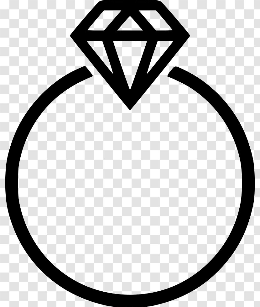 Engagement Ring Art Clip - Gratis - Symbol Transparent PNG