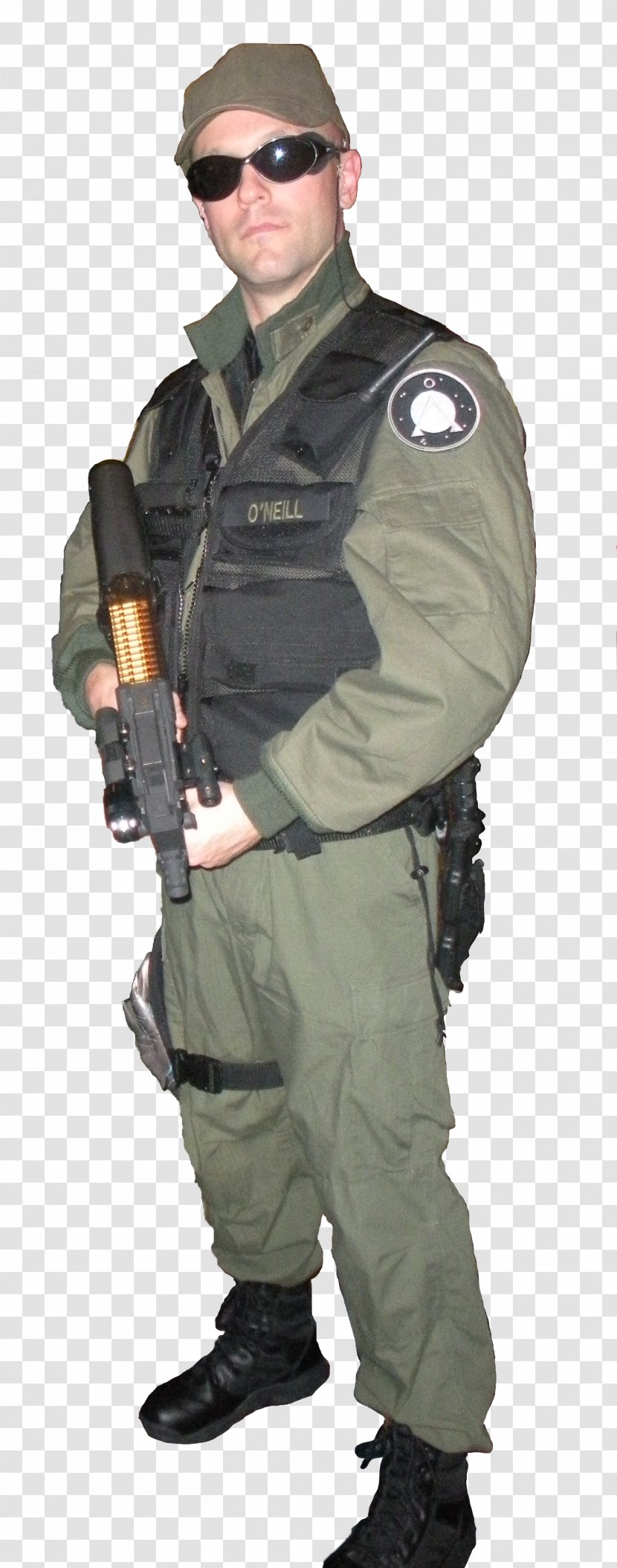 Jack O'Neill Stargate SG-1 Richard Dean Anderson Cosplay Costume - Army Transparent PNG