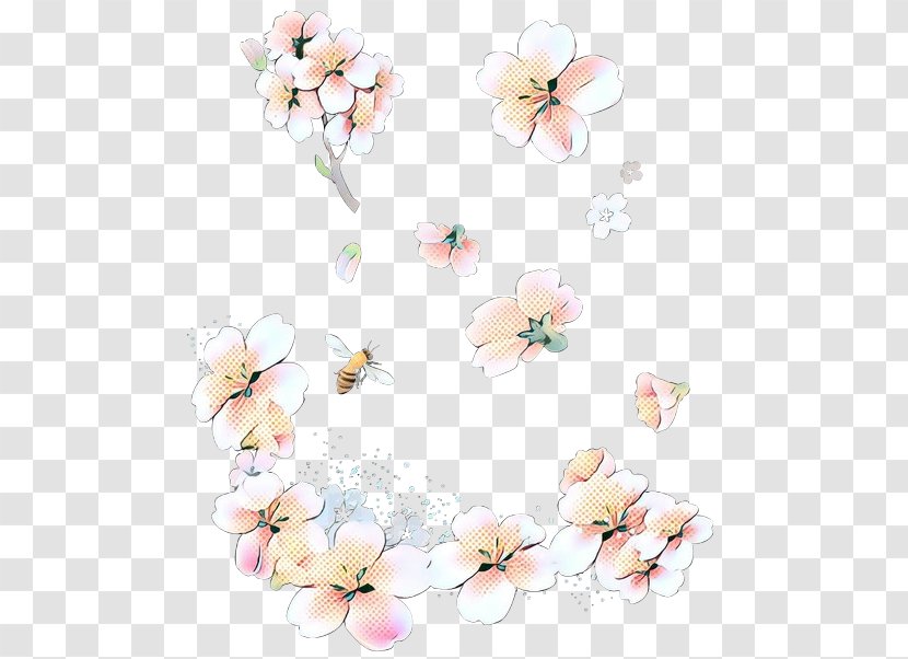 Cherry Blossom Background - Branching - Plant Pink Transparent PNG