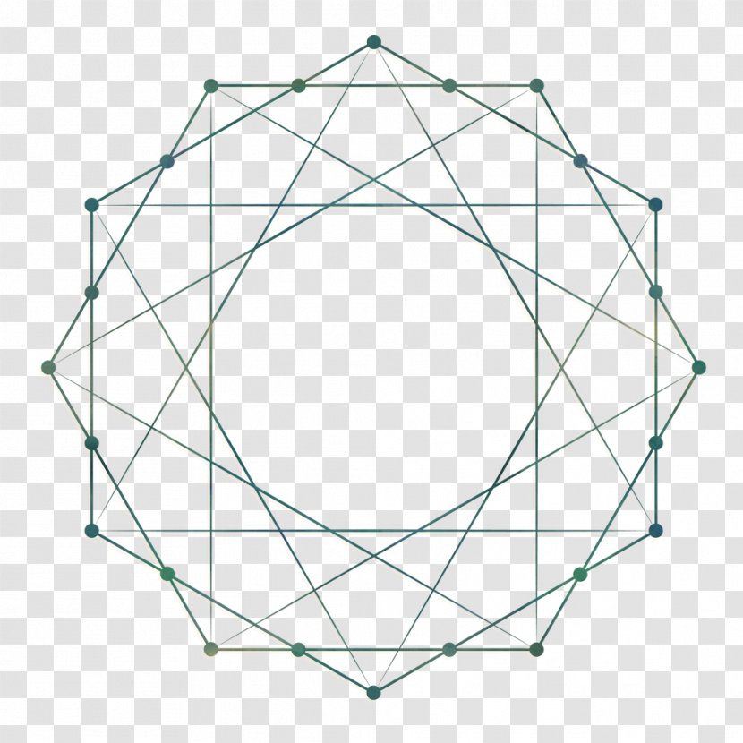 Star Polygon Regular Dodecagon Internal Angle - Symmetry Transparent PNG