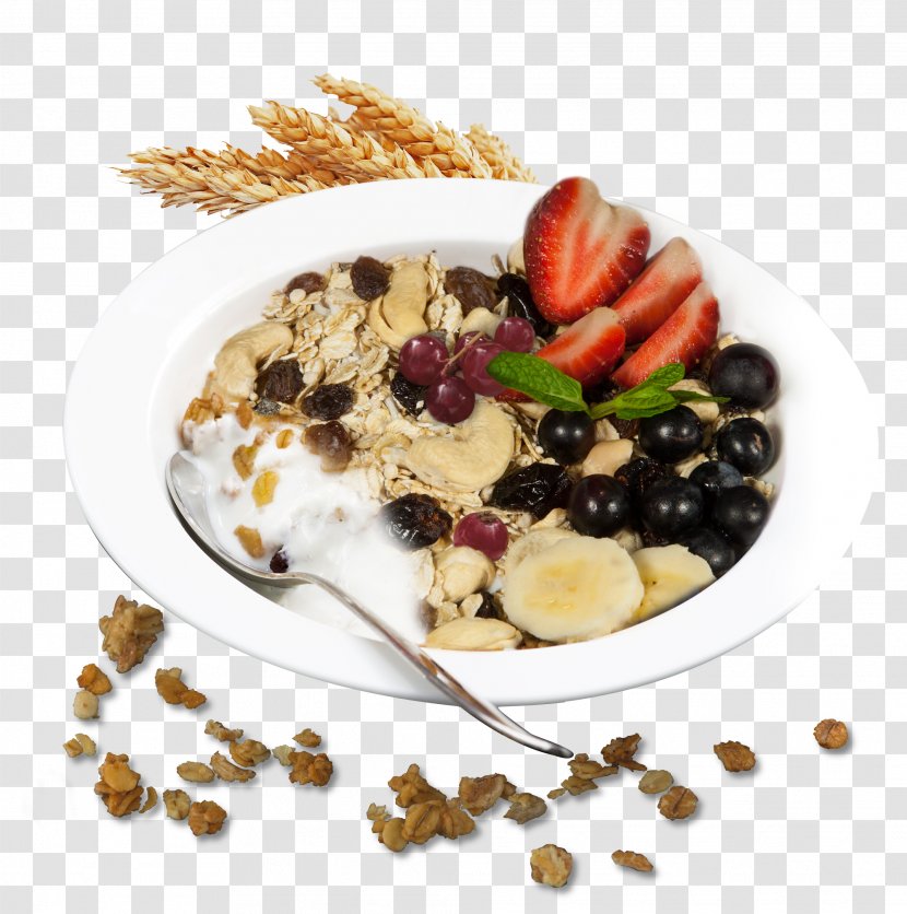 Muesli Breakfast Cereal Vegetarian Cuisine Food Transparent PNG