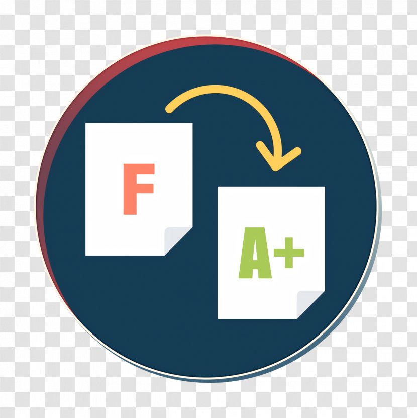 A+ Test Icon F To A - Tutor Helps Improve Grade - Computer Symbol Transparent PNG