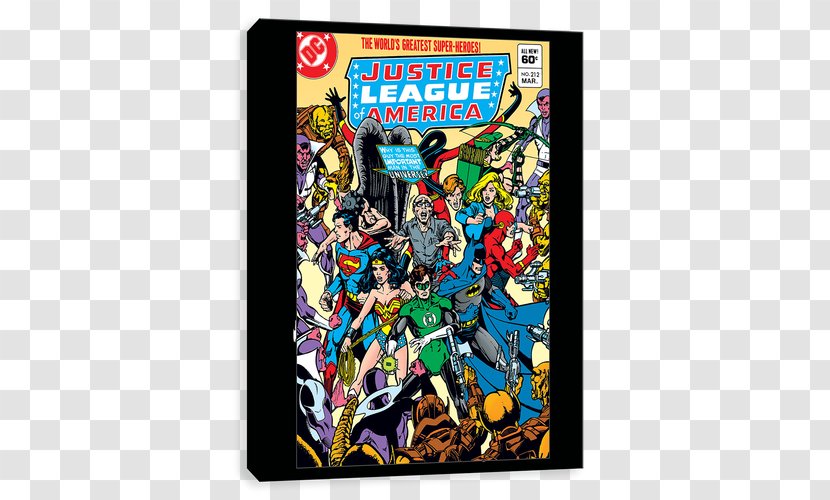 Justice League Of America/Avengers Comics Superhero Batman Flash - Dc Transparent PNG