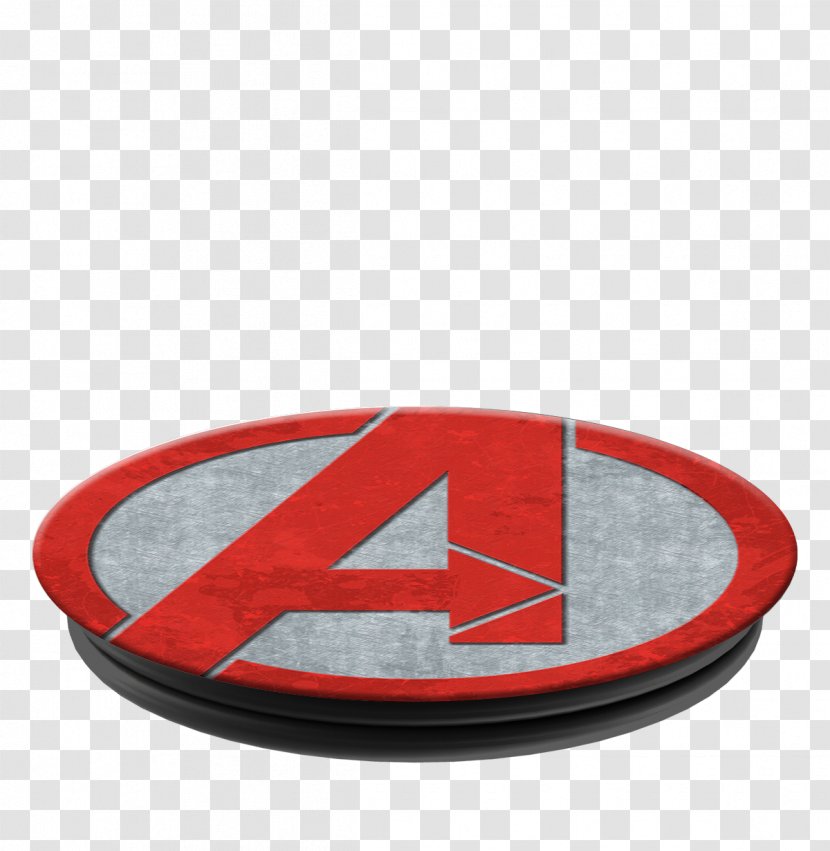 PopSockets Grip Stand Mobile Phones Handheld Devices Collapsible & For - Popsockets - Avengers Icon Transparent PNG